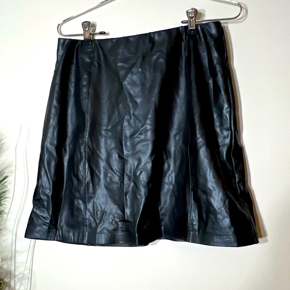 Leather mini Skirt